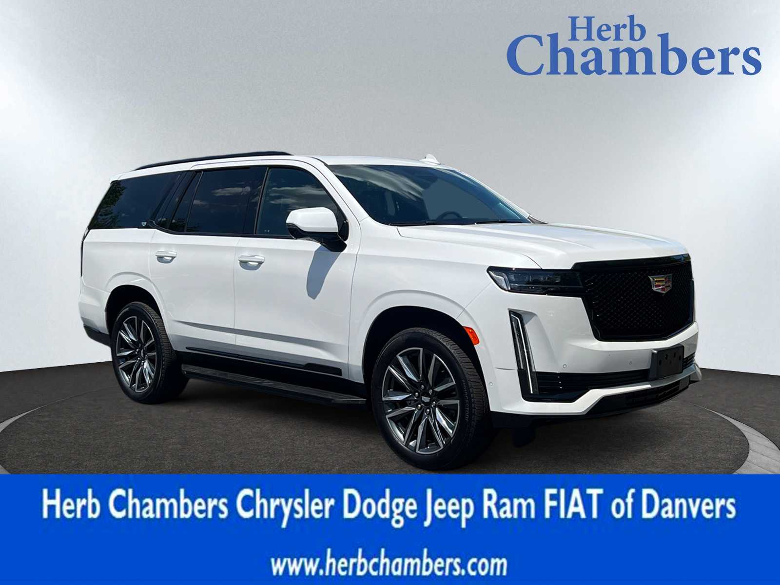 used 2023 Cadillac Escalade car, priced at $89,498
