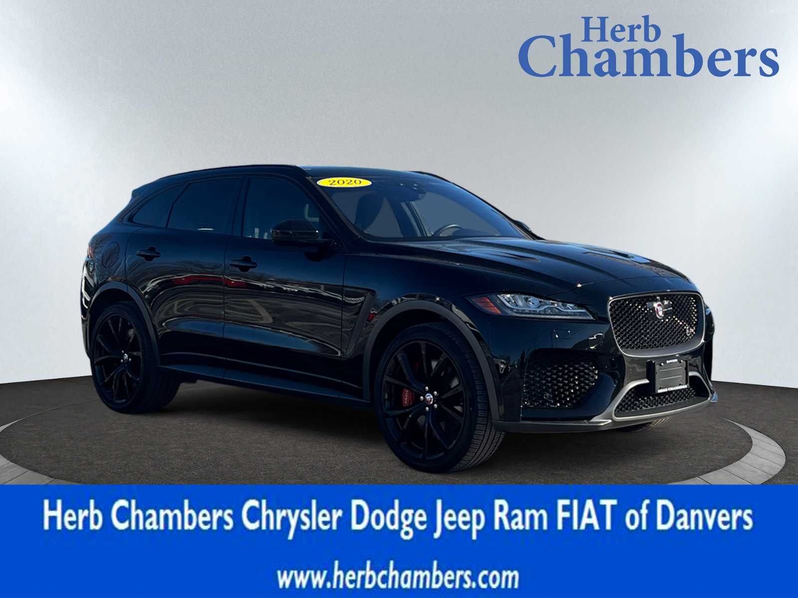 used 2020 Jaguar F-PACE car, priced at $50,798