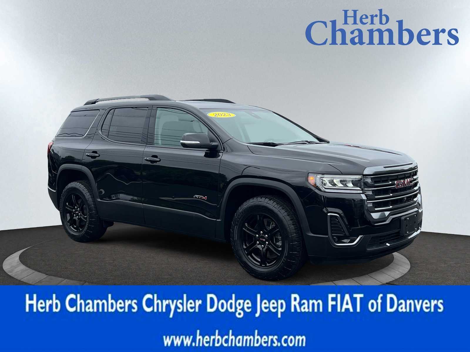 used 2023 GMC Acadia car, priced at $39,998