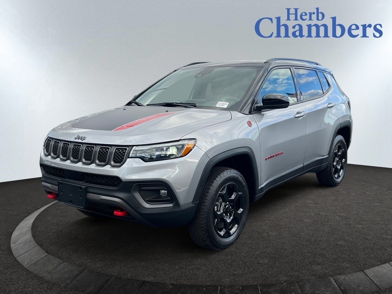 used 2023 Jeep Compass car, priced at $38,600