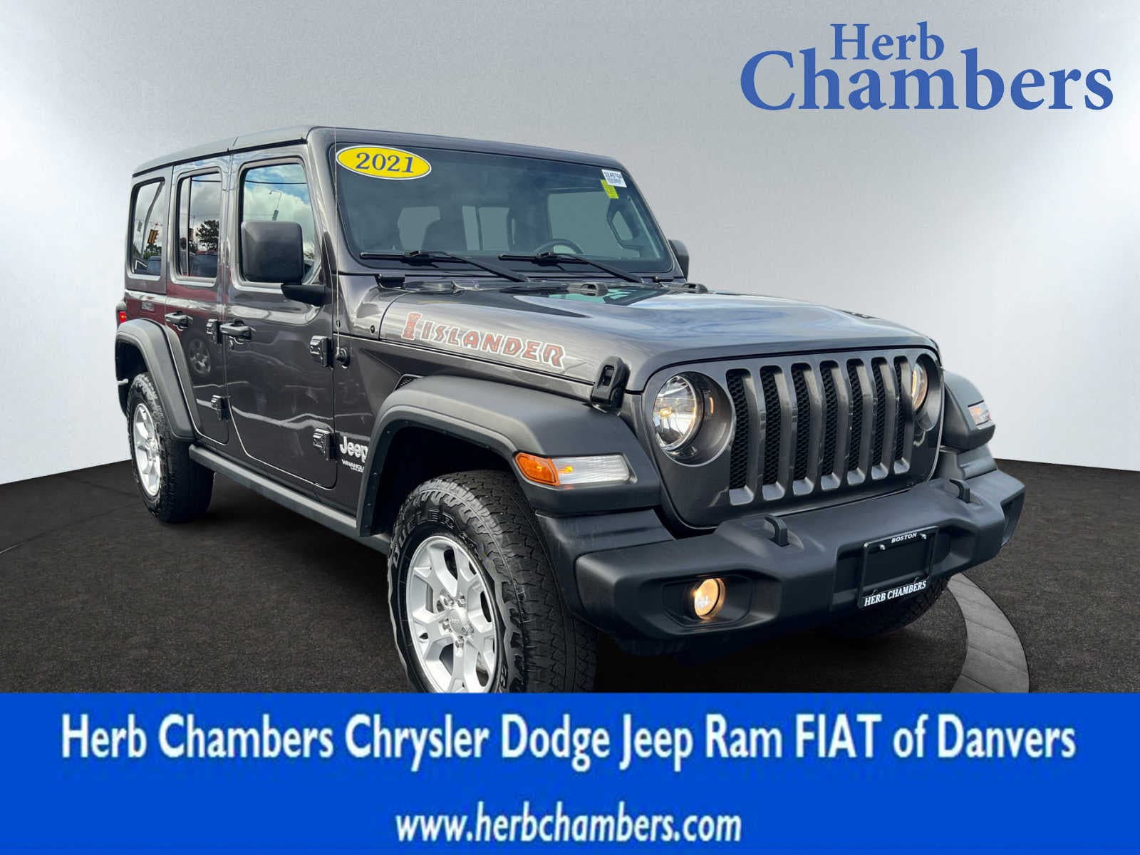 used 2021 Jeep Wrangler car, priced at $31,798