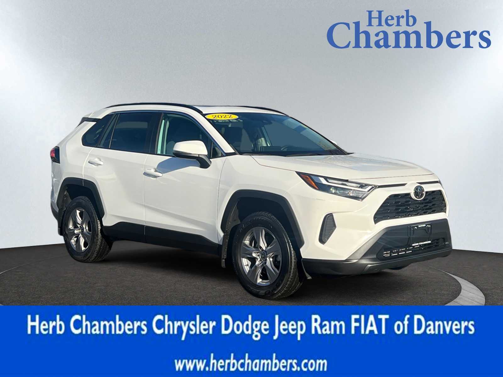 used 2022 Toyota RAV4 car, priced at $29,648