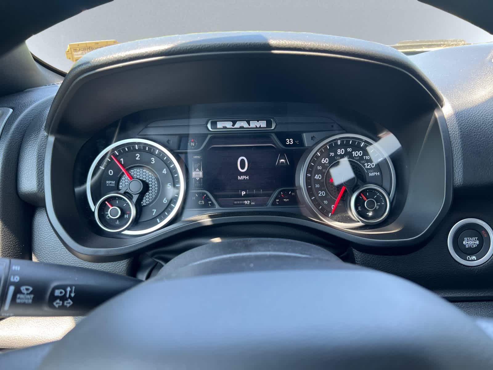new 2025 Ram 1500 car, priced at $58,130