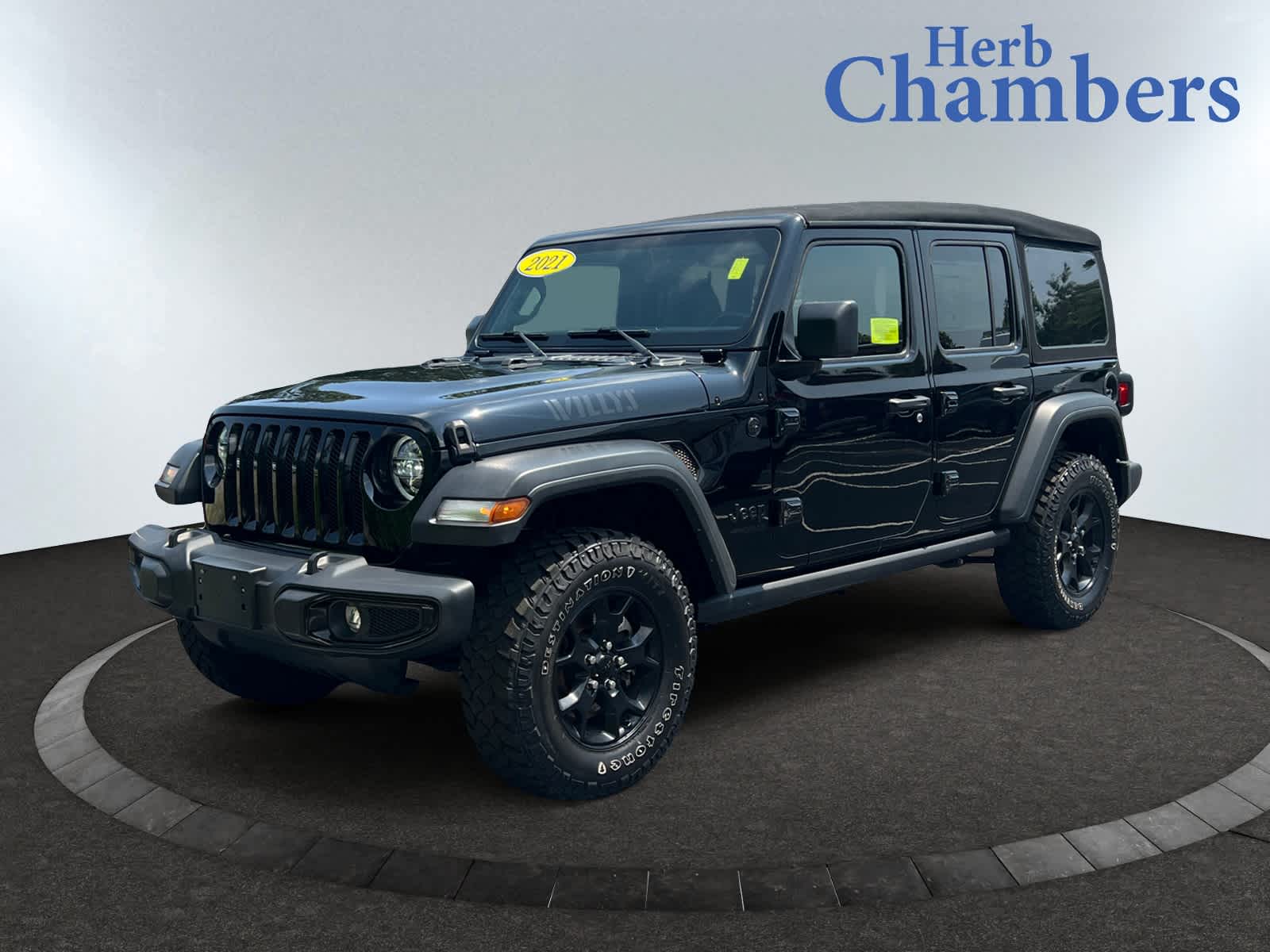 used 2021 Jeep Wrangler car, priced at $36,998