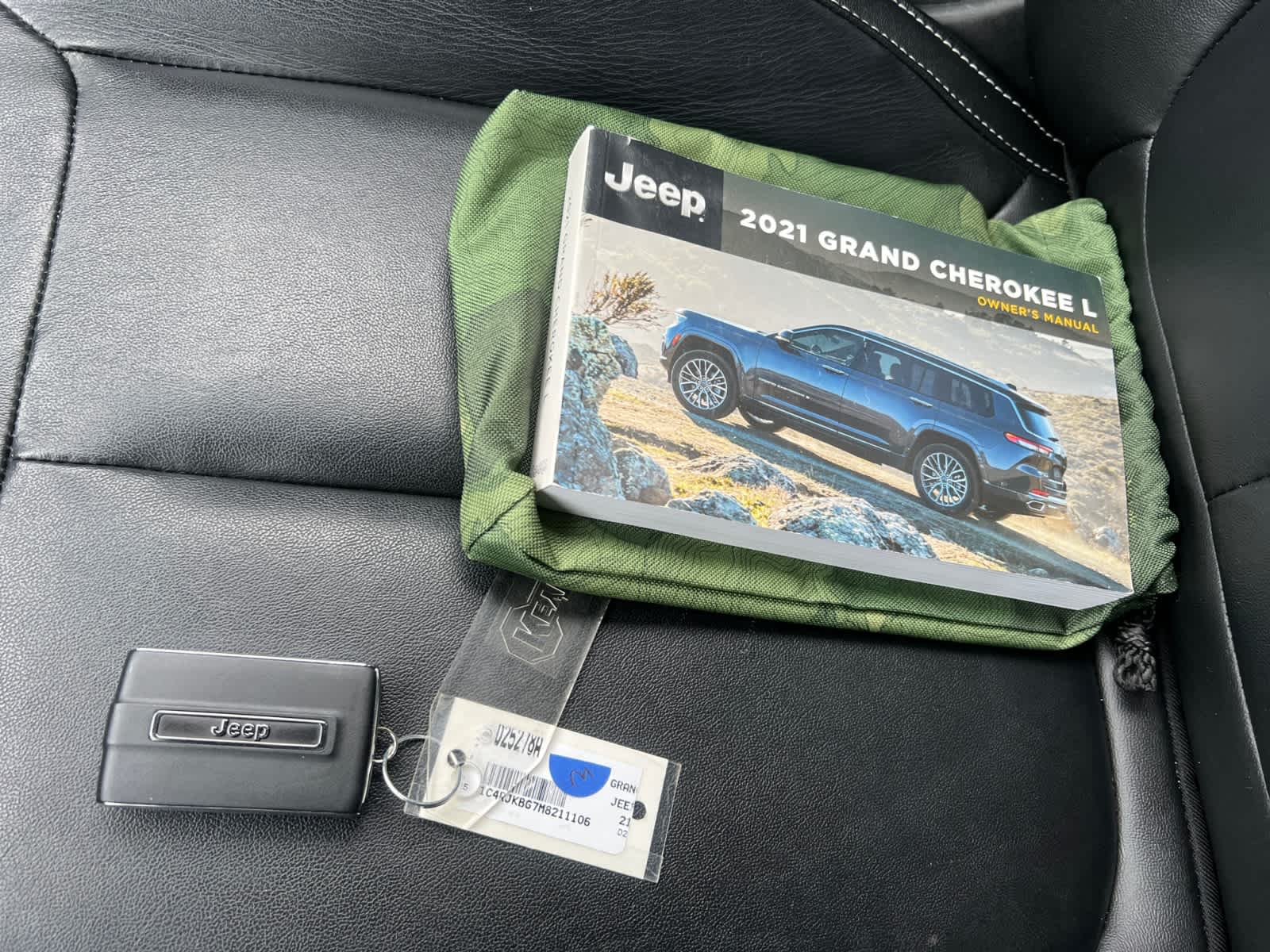 used 2021 Jeep Grand Cherokee L car, priced at $31,198