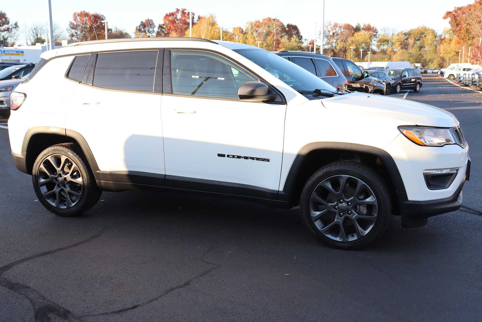 used 2021 Jeep Compass car, priced at $22,998