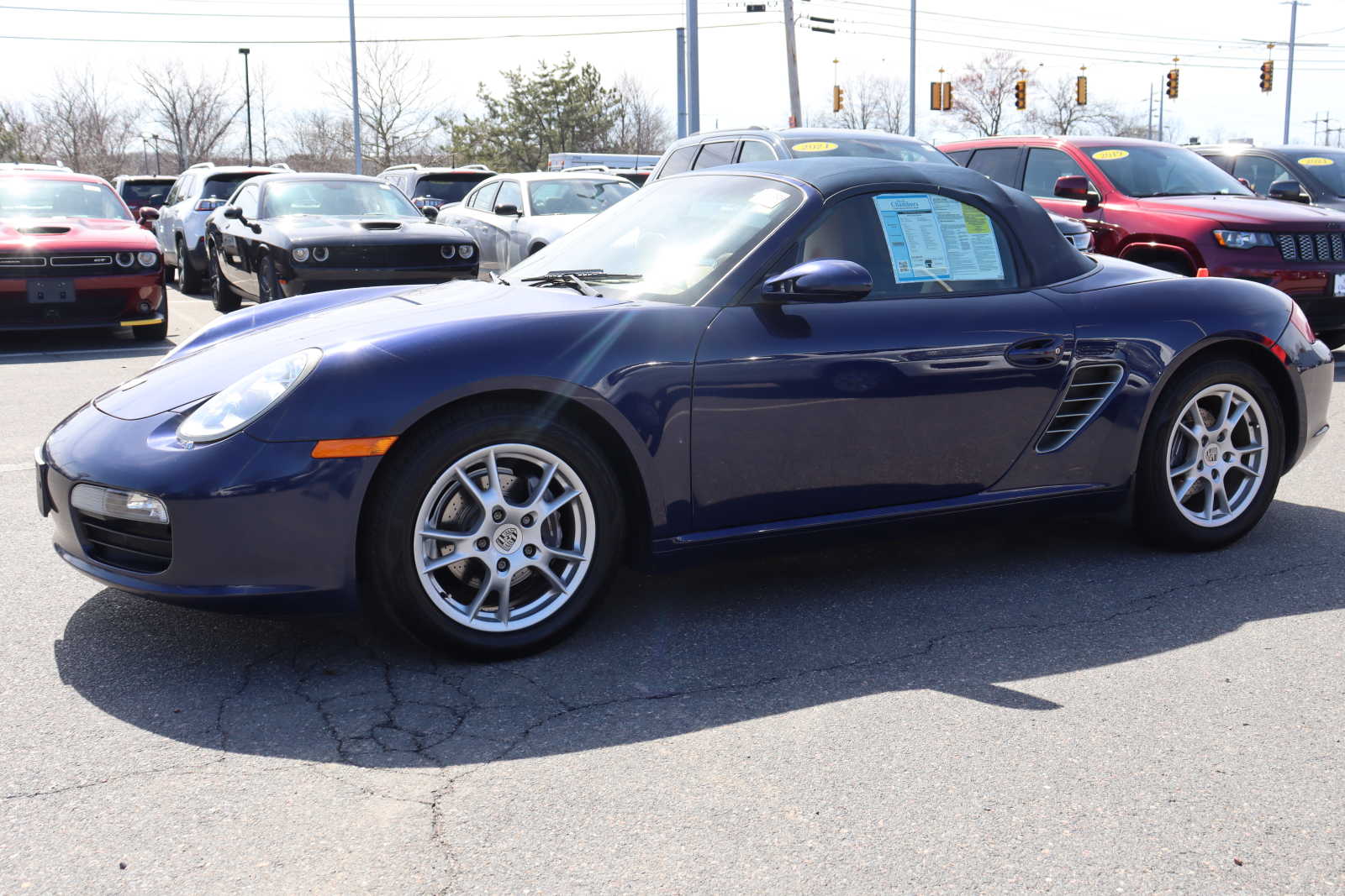 used 2005 Porsche Boxster car, priced at $19,498