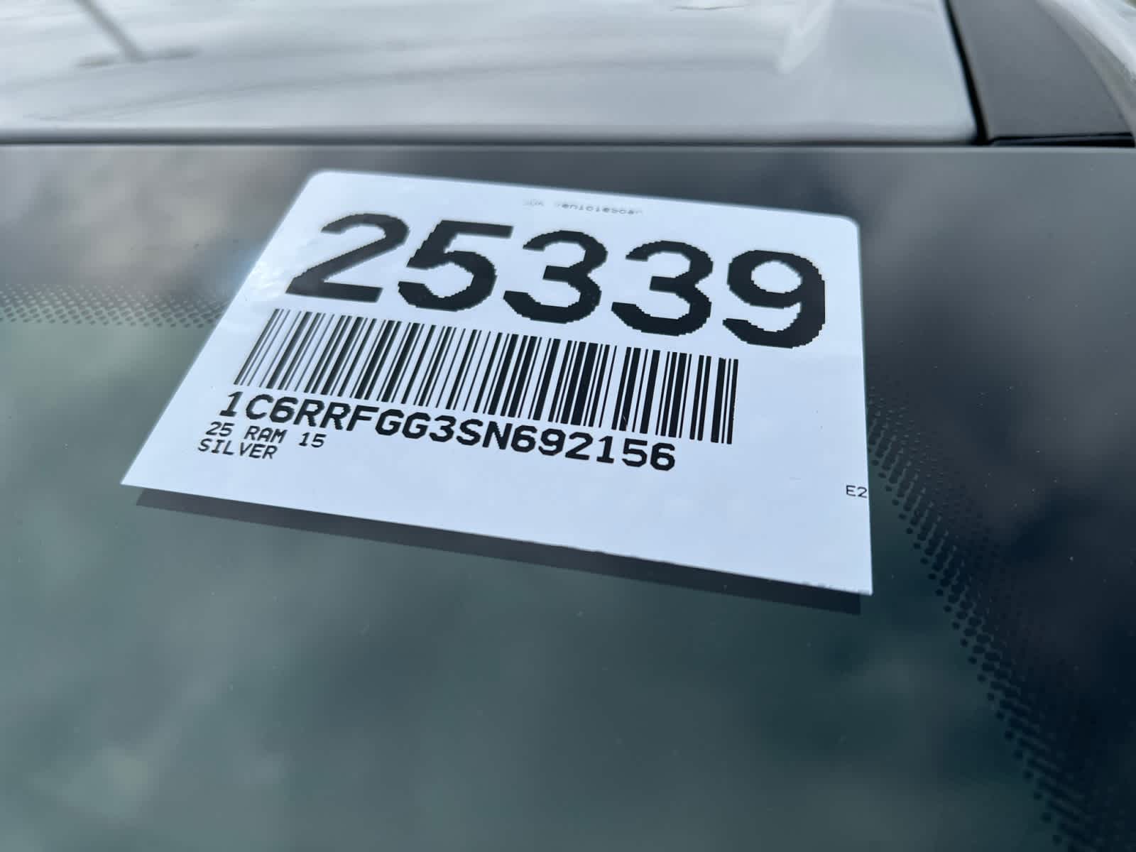 new 2025 Ram 1500 car, priced at $53,900
