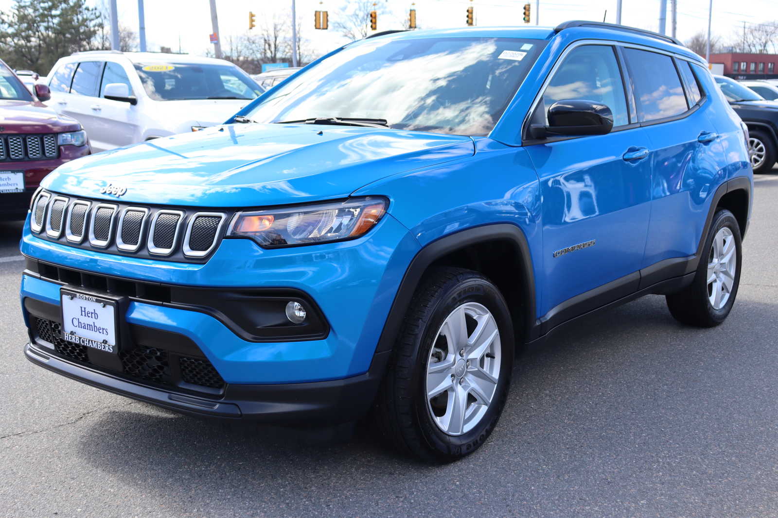 used 2022 Jeep Compass car, priced at $24,898