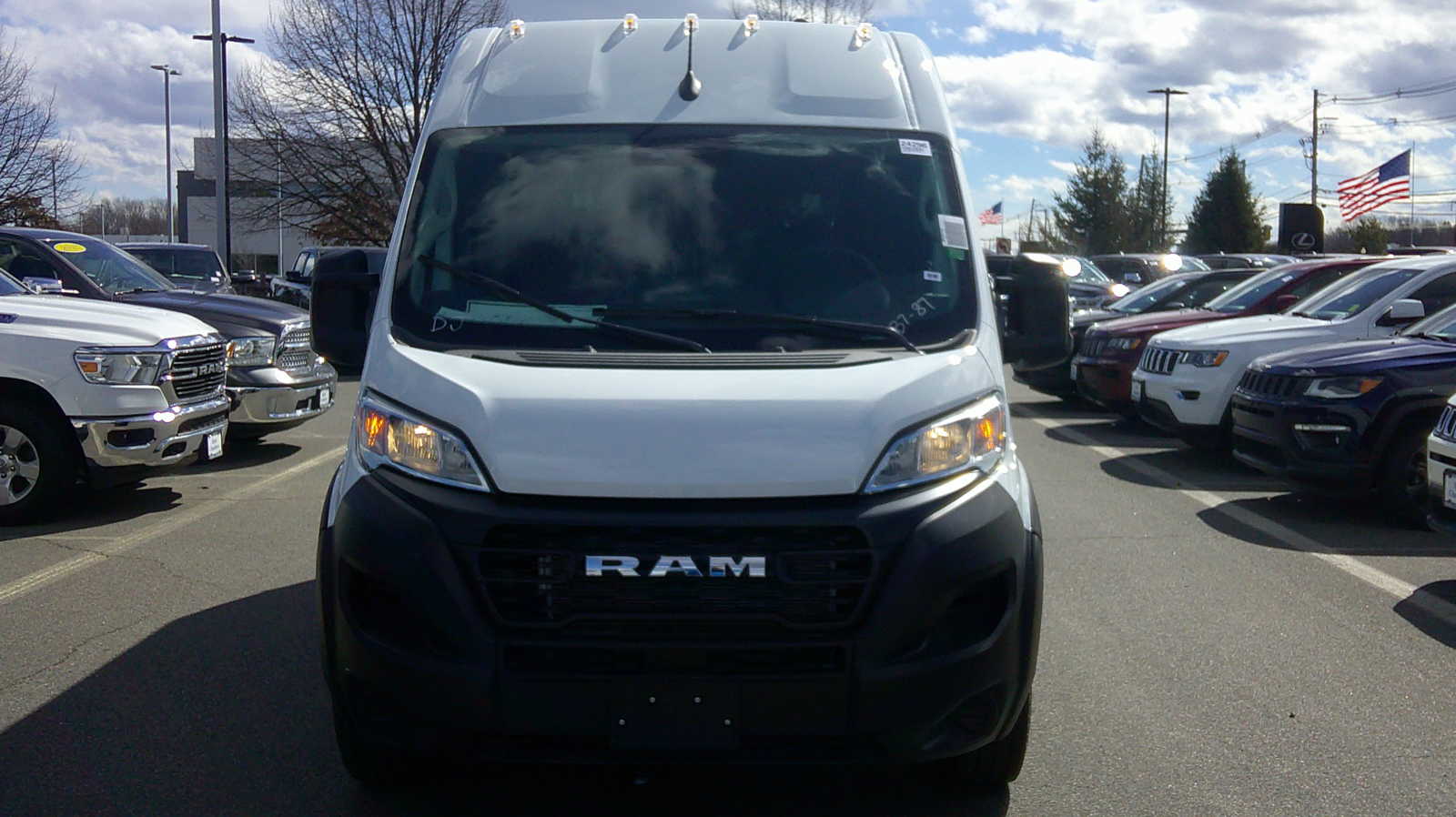 new 2024 Ram ProMaster car, priced at $52,495