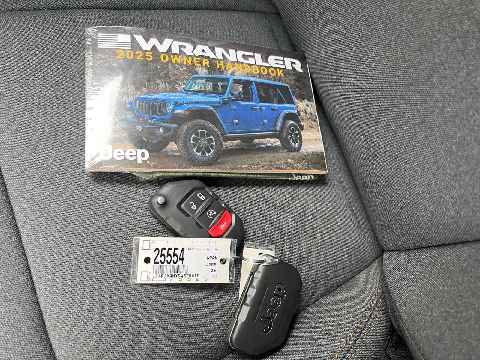new 2025 Jeep Wrangler car, priced at $44,150