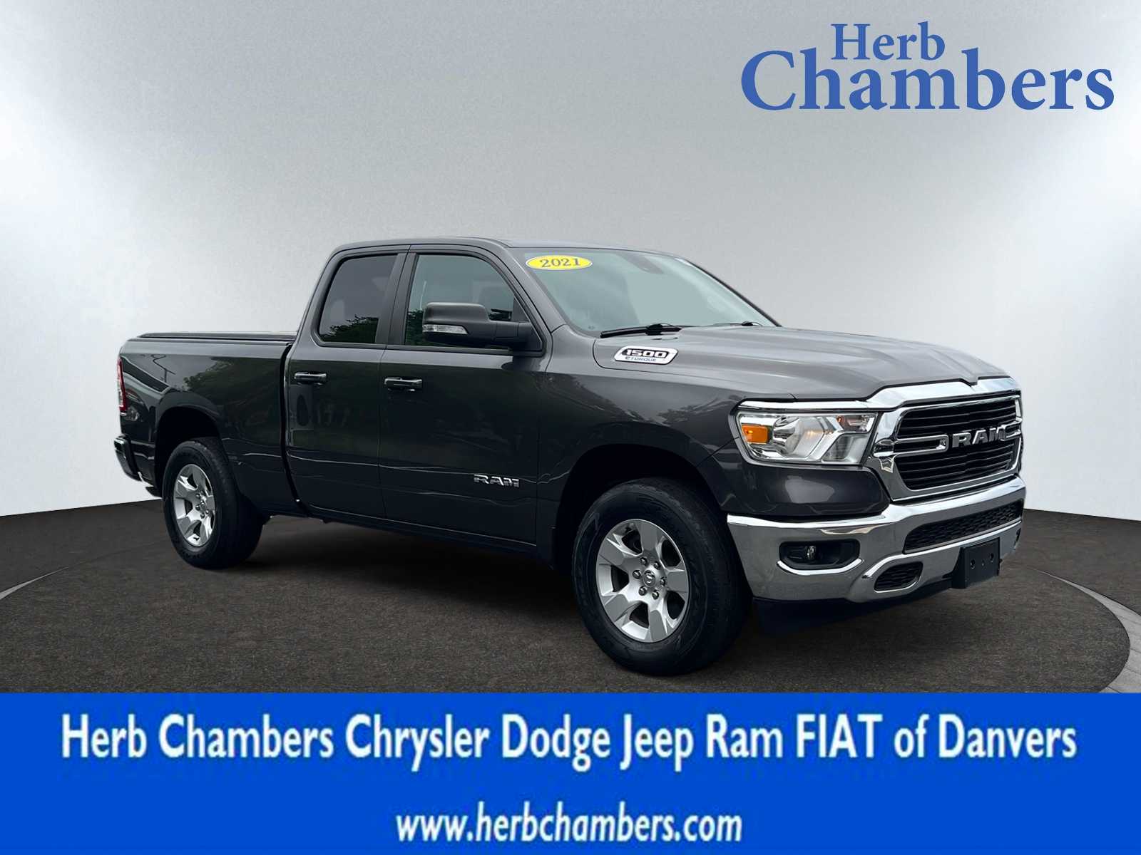 used 2021 Ram 1500 car, priced at $32,998
