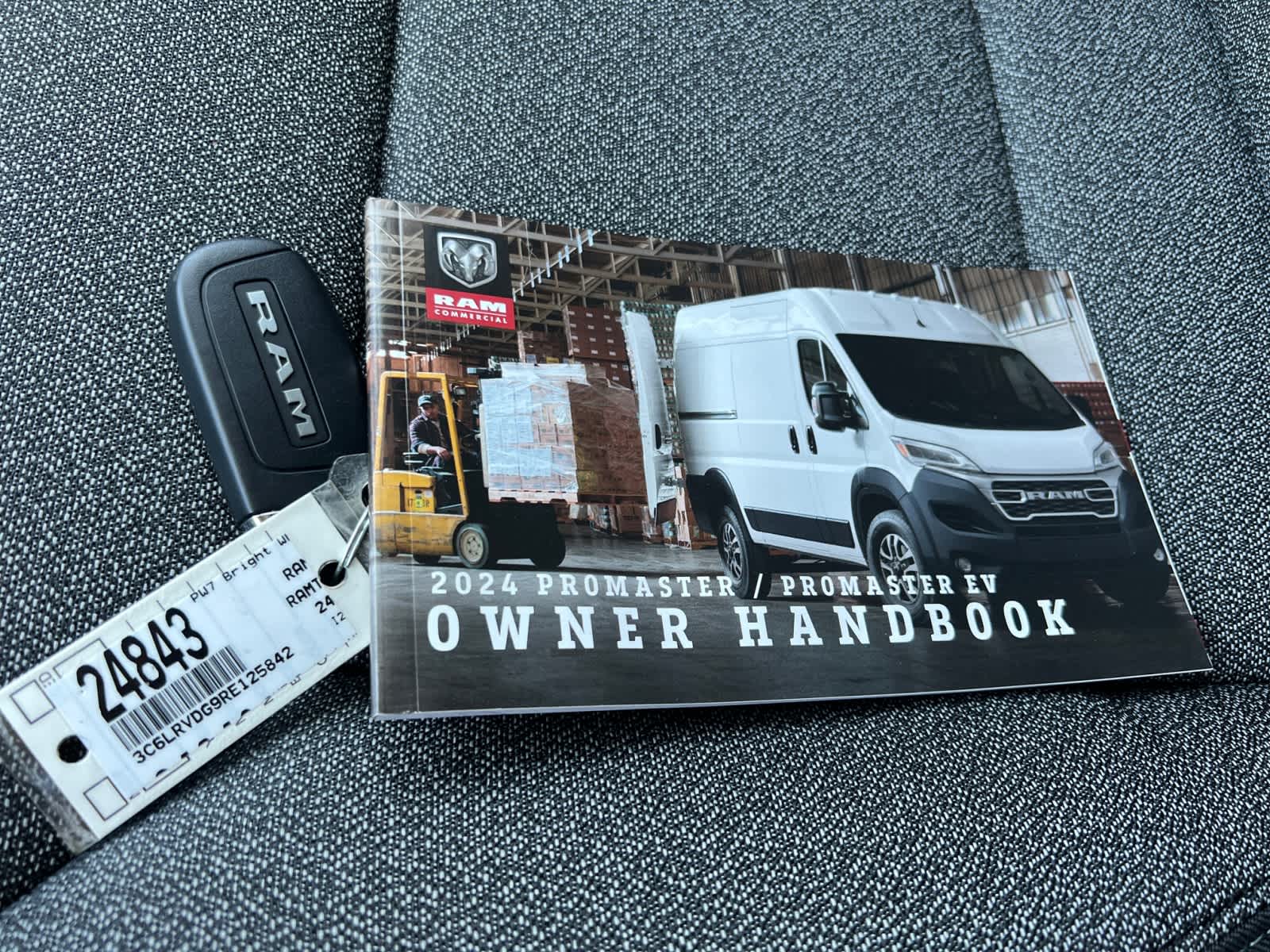 new 2024 Ram ProMaster car, priced at $57,380