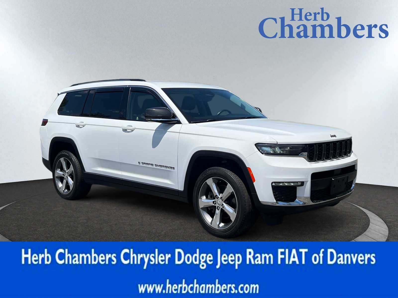 used 2021 Jeep Grand Cherokee L car, priced at $32,998