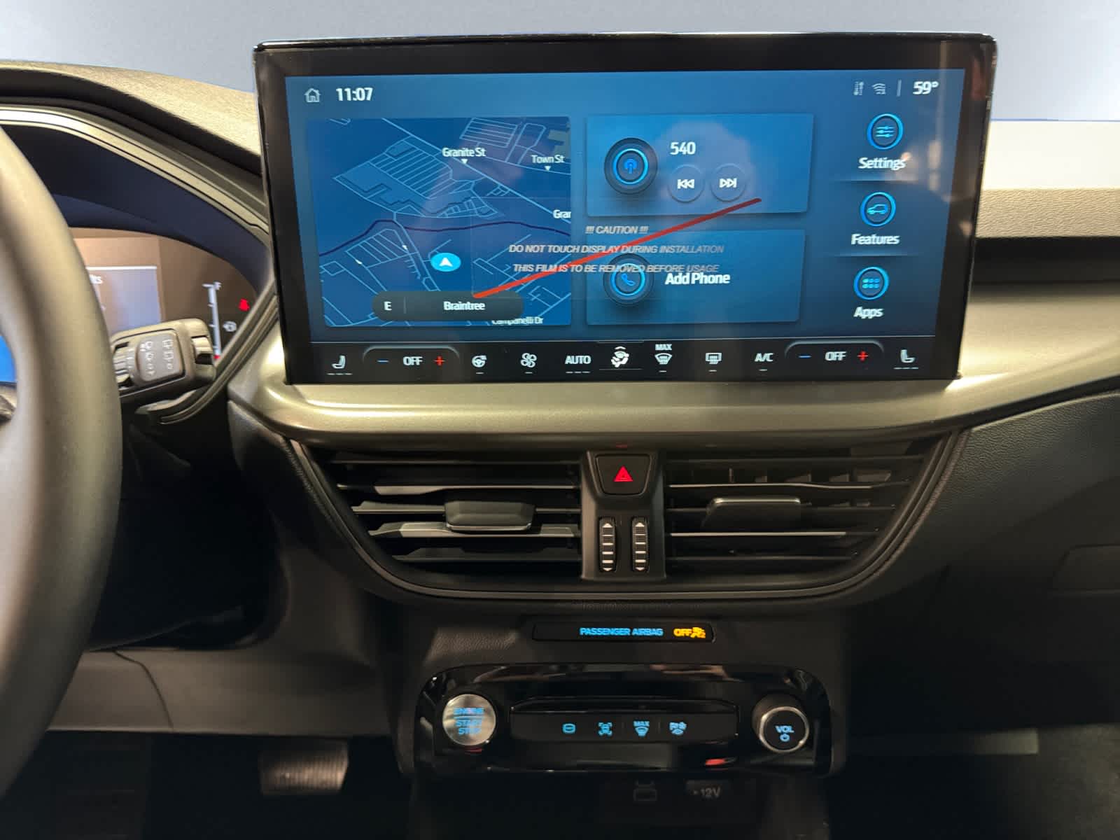 new 2025 Ford Escape car, priced at $36,252