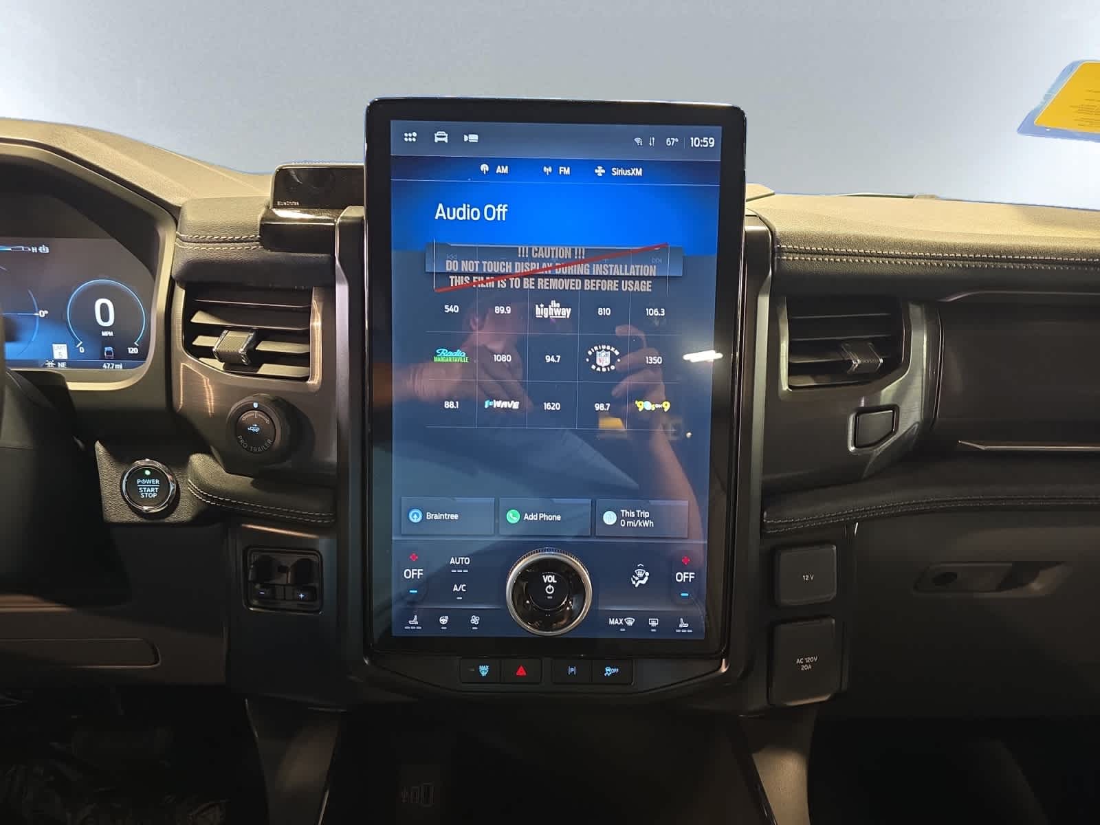 new 2025 Ford F-150 Lightning car, priced at $66,112