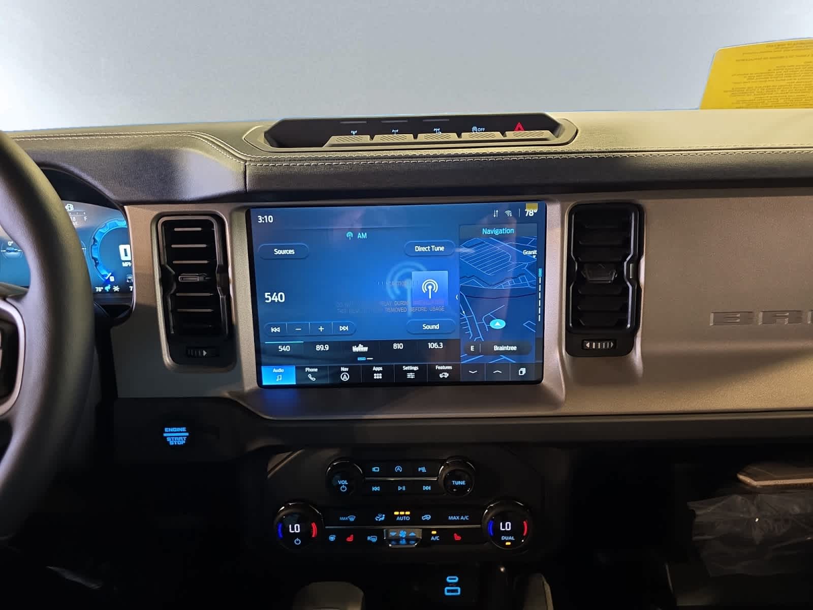 new 2025 Ford Bronco car, priced at $63,921