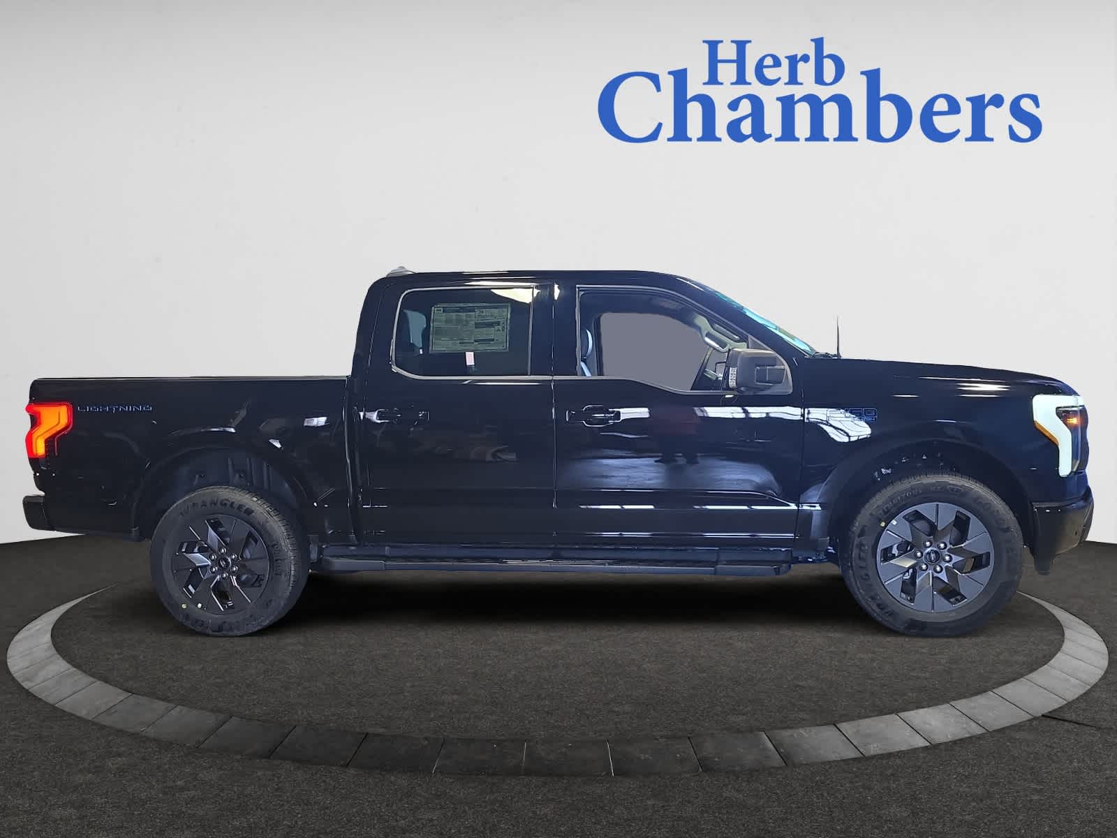 new 2025 Ford F-150 Lightning car, priced at $68,424
