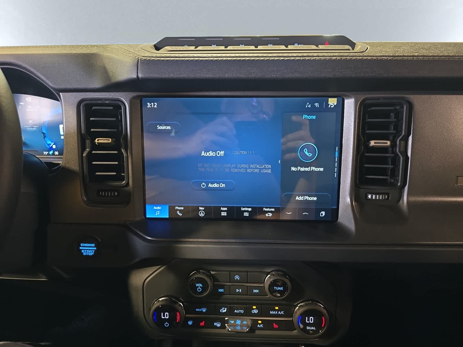 new 2025 Ford Bronco car, priced at $63,805