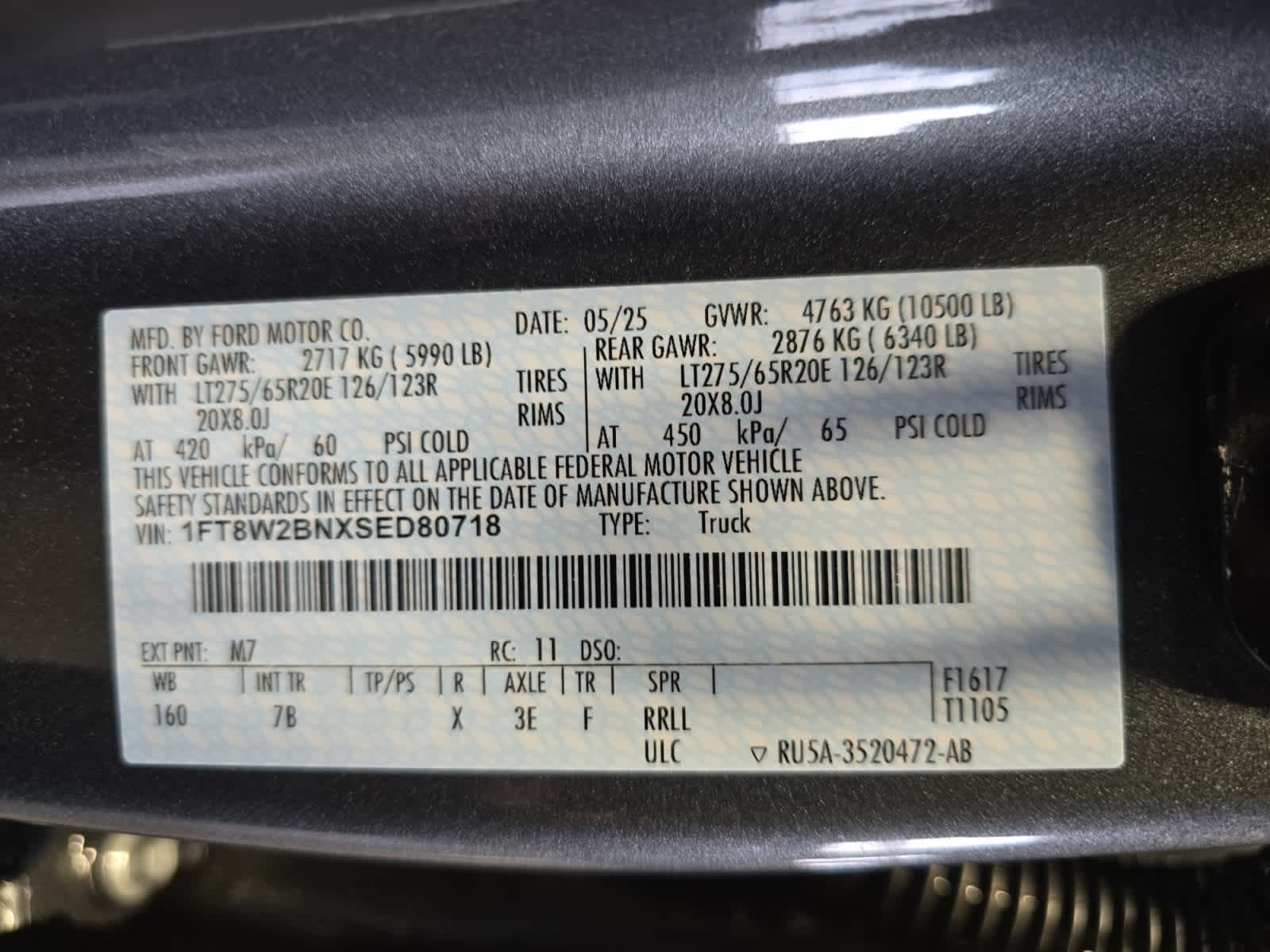 new 2025 Ford Super Duty F-250 SRW car, priced at $83,605
