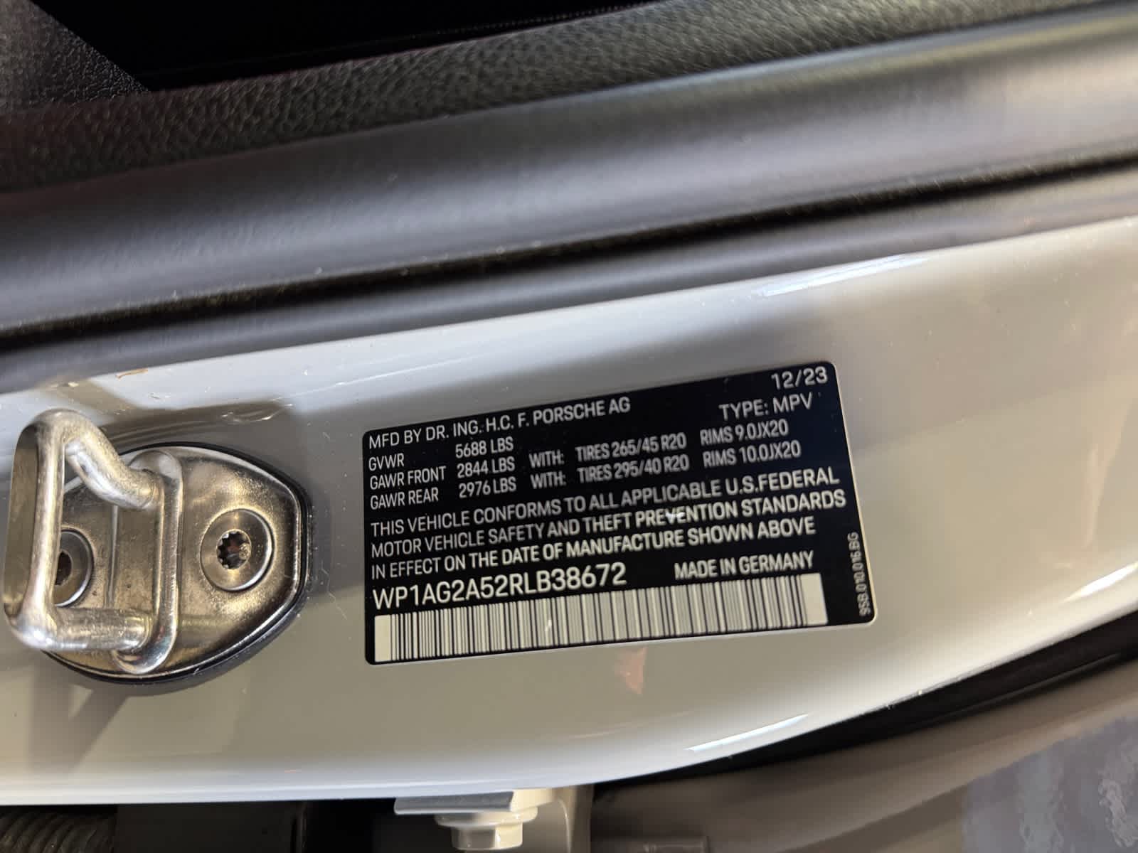 used 2024 Porsche Macan car, priced at $76,998