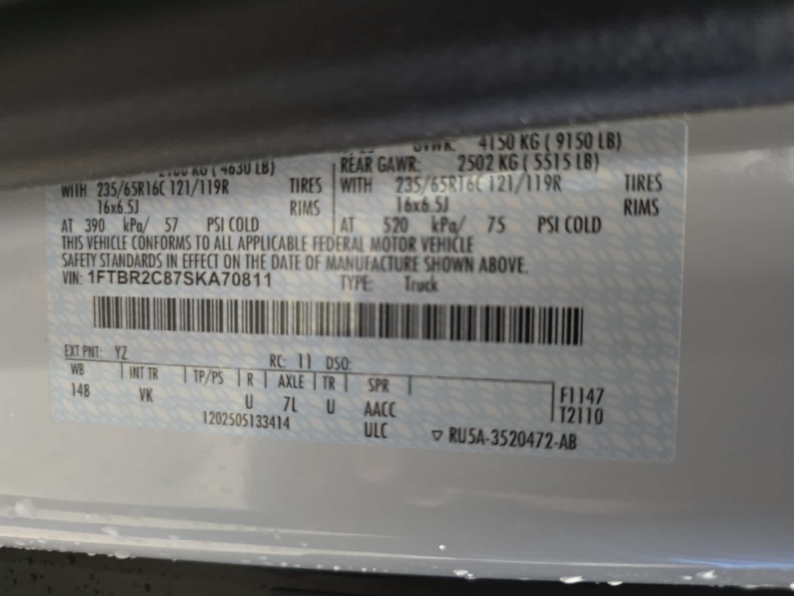 new 2025 Ford Transit car, priced at $53,295