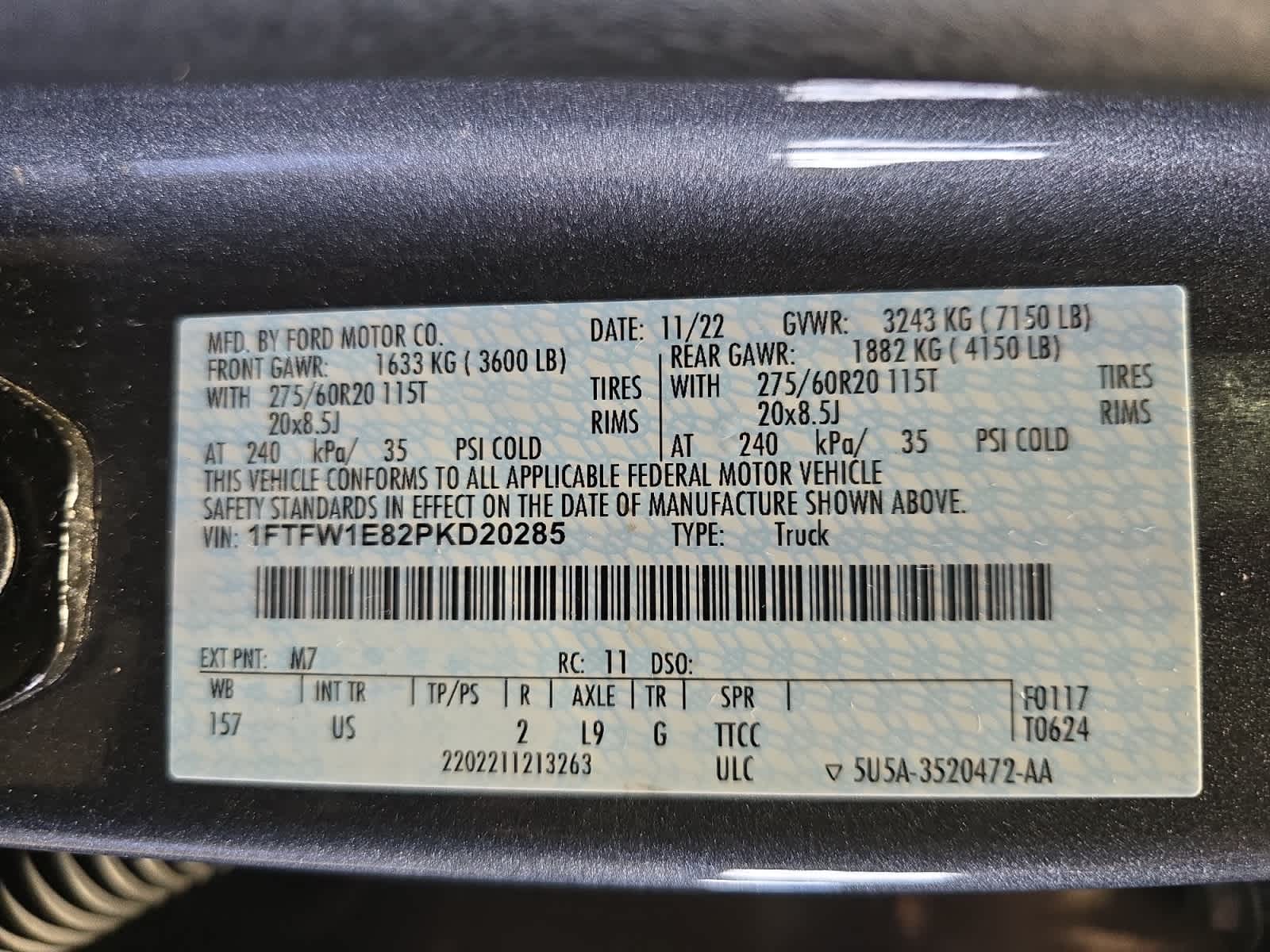 used 2023 Ford F-150 car, priced at $39,988