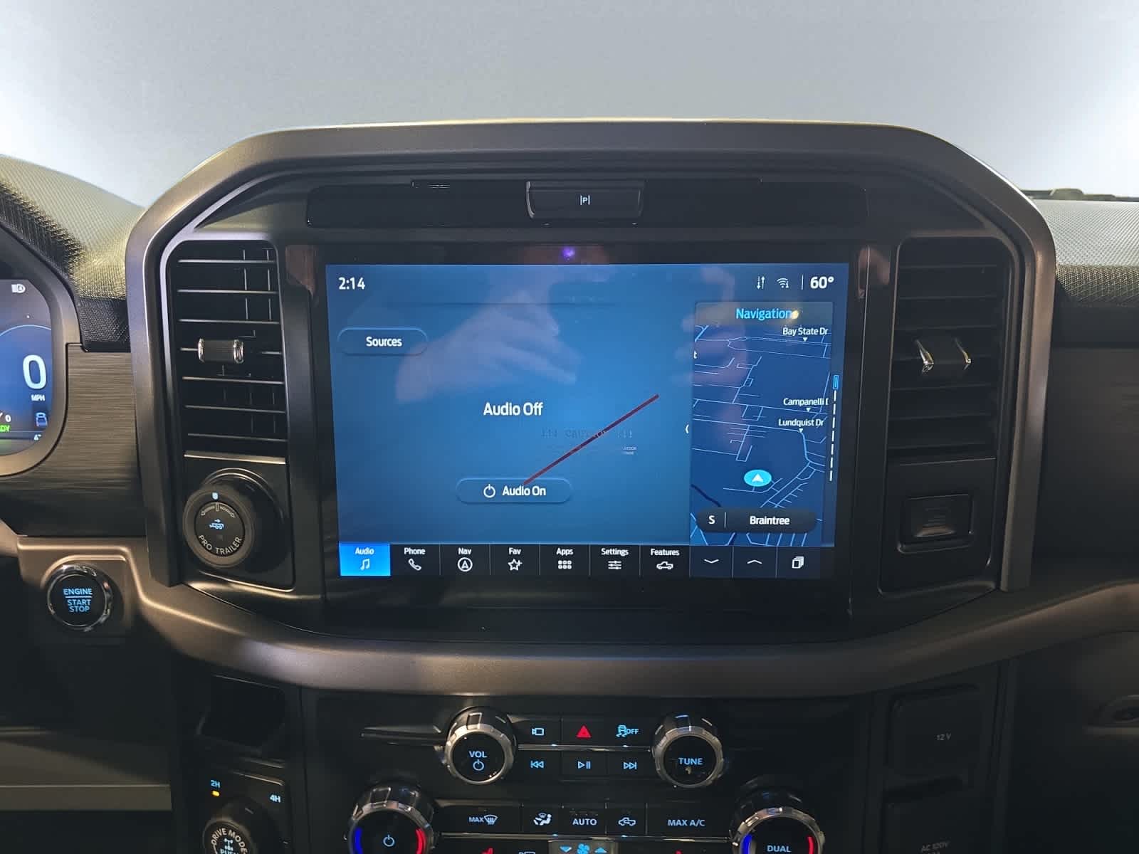 new 2025 Ford F-150 car, priced at $55,454