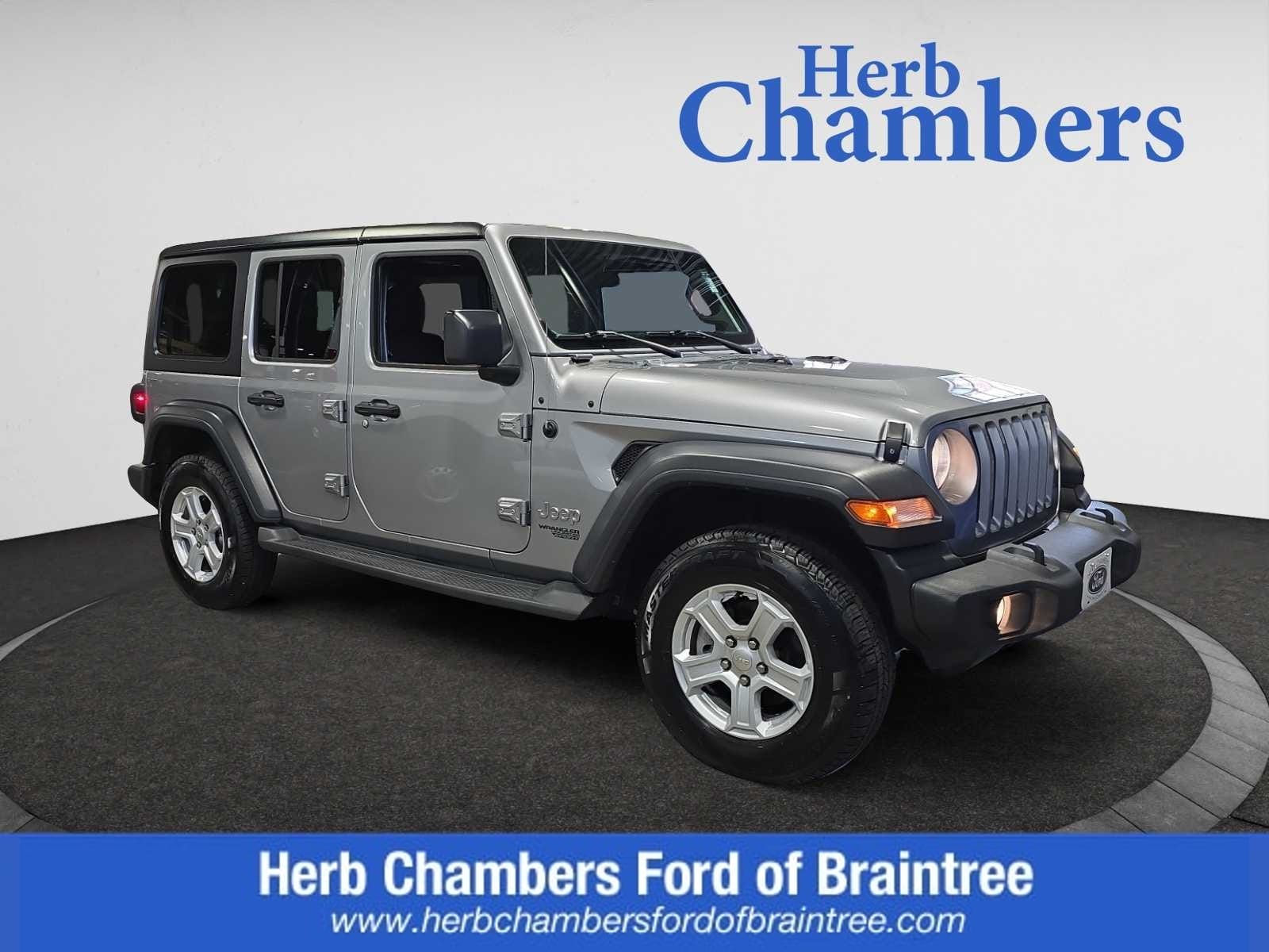 used 2020 Jeep Wrangler car, priced at $28,889