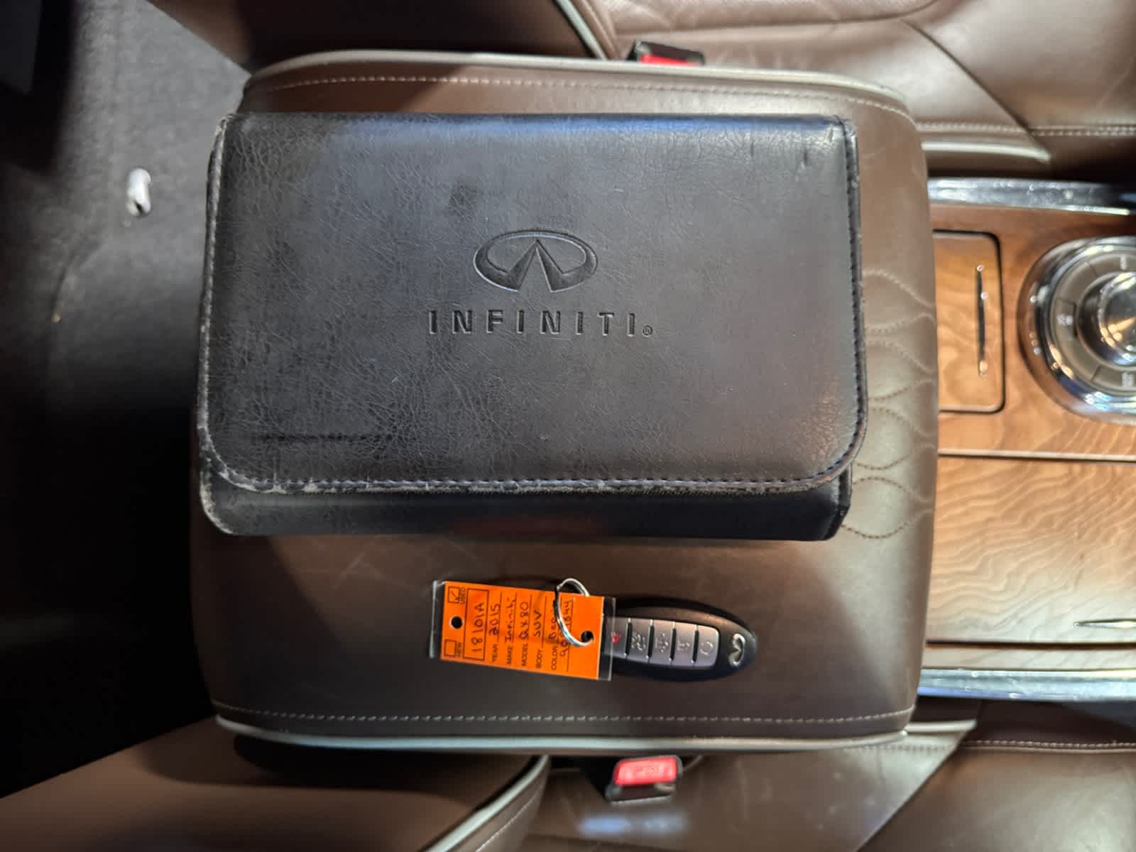 used 2015 INFINITI QX80 car, priced at $19,488