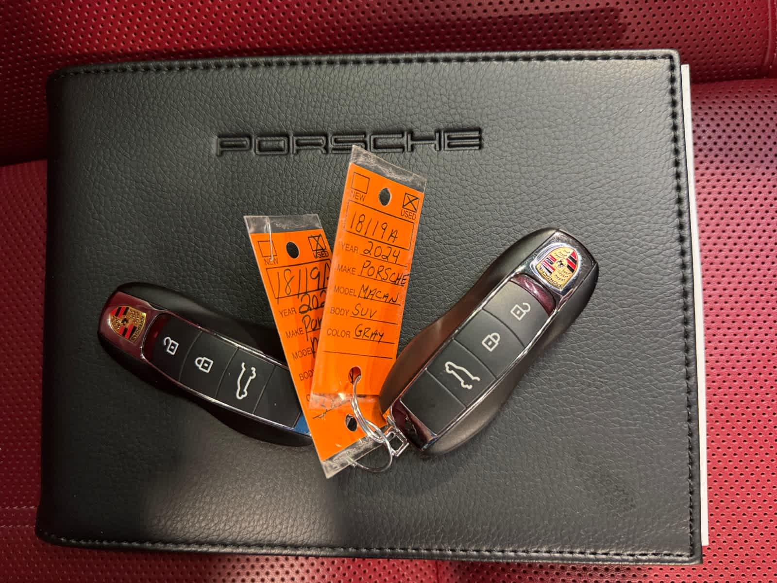 used 2024 Porsche Macan car, priced at $76,998