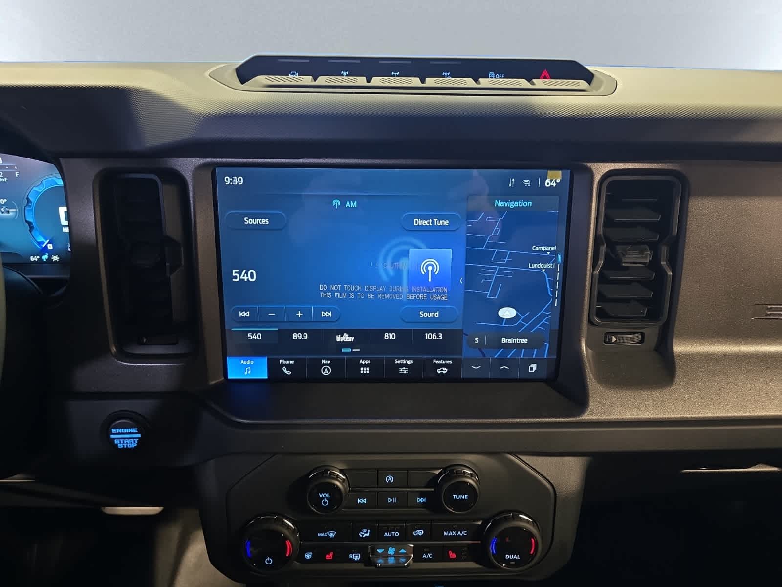 new 2025 Ford Bronco car, priced at $57,453