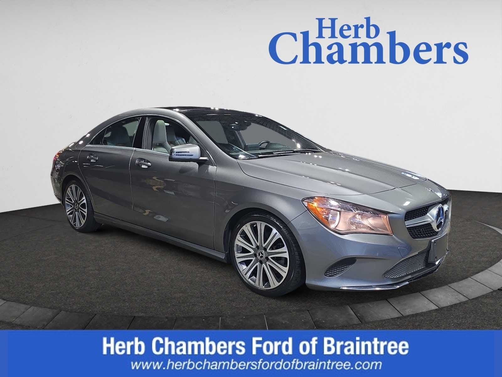 used 2018 Mercedes-Benz CLA 250 car, priced at $20,997