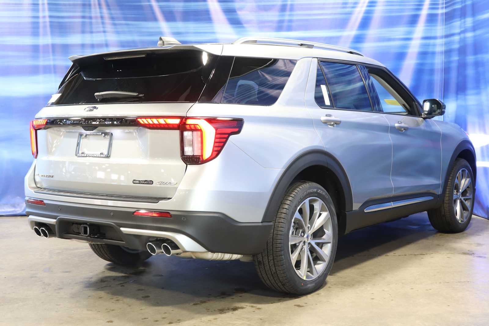 new 2025 Ford Explorer car, priced at $57,611