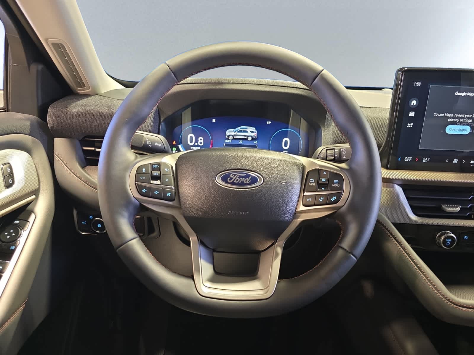 new 2025 Ford Explorer car, priced at $46,224
