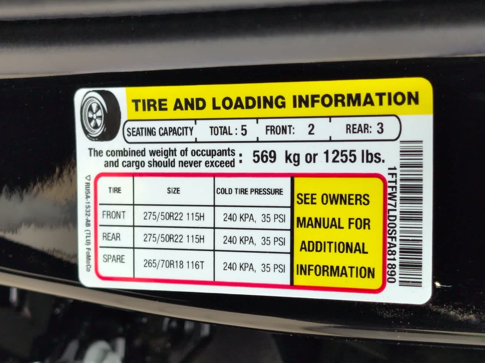 new 2025 Ford F-150 car, priced at $76,630