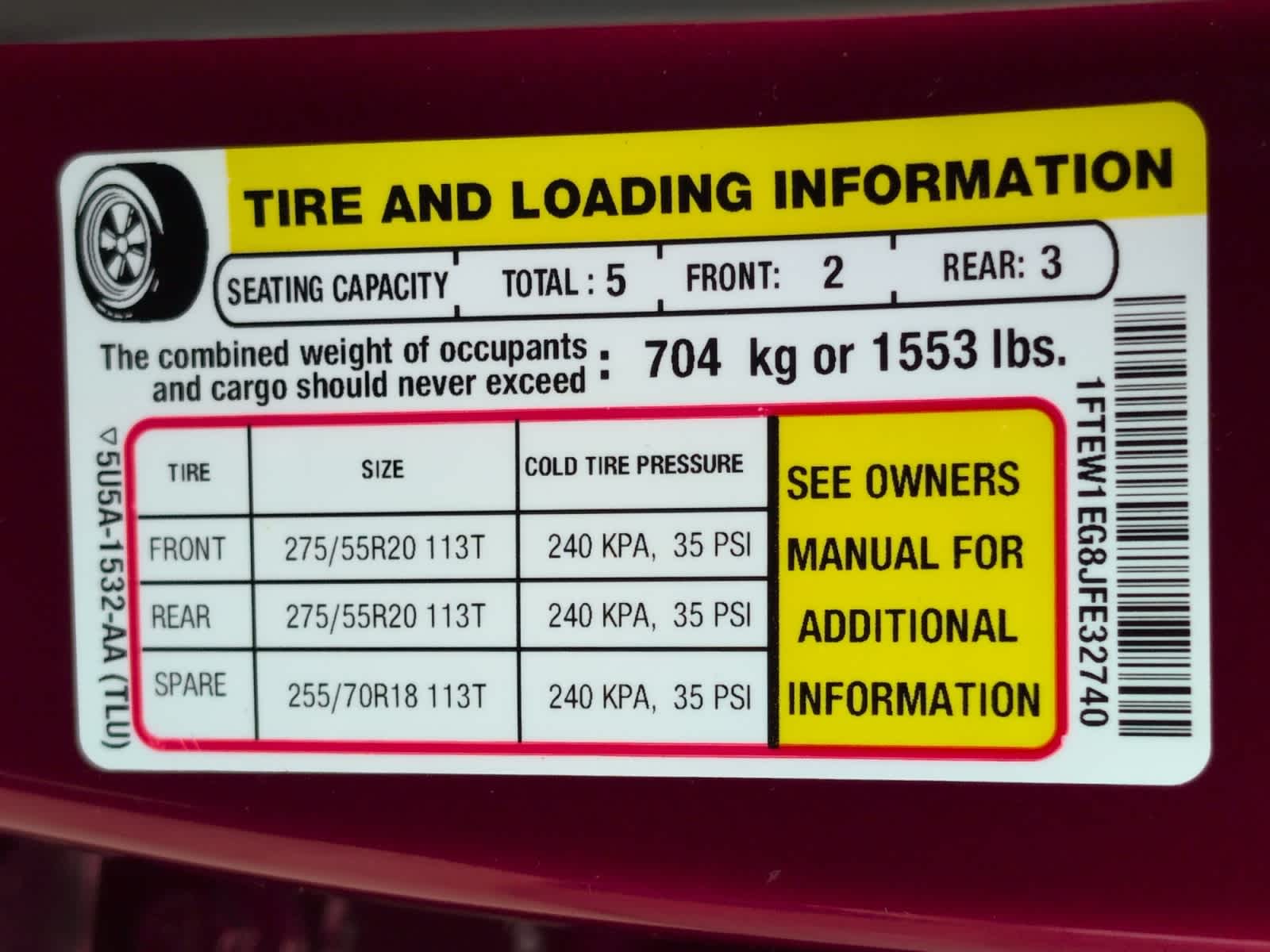 used 2018 Ford F-150 car, priced at $34,998