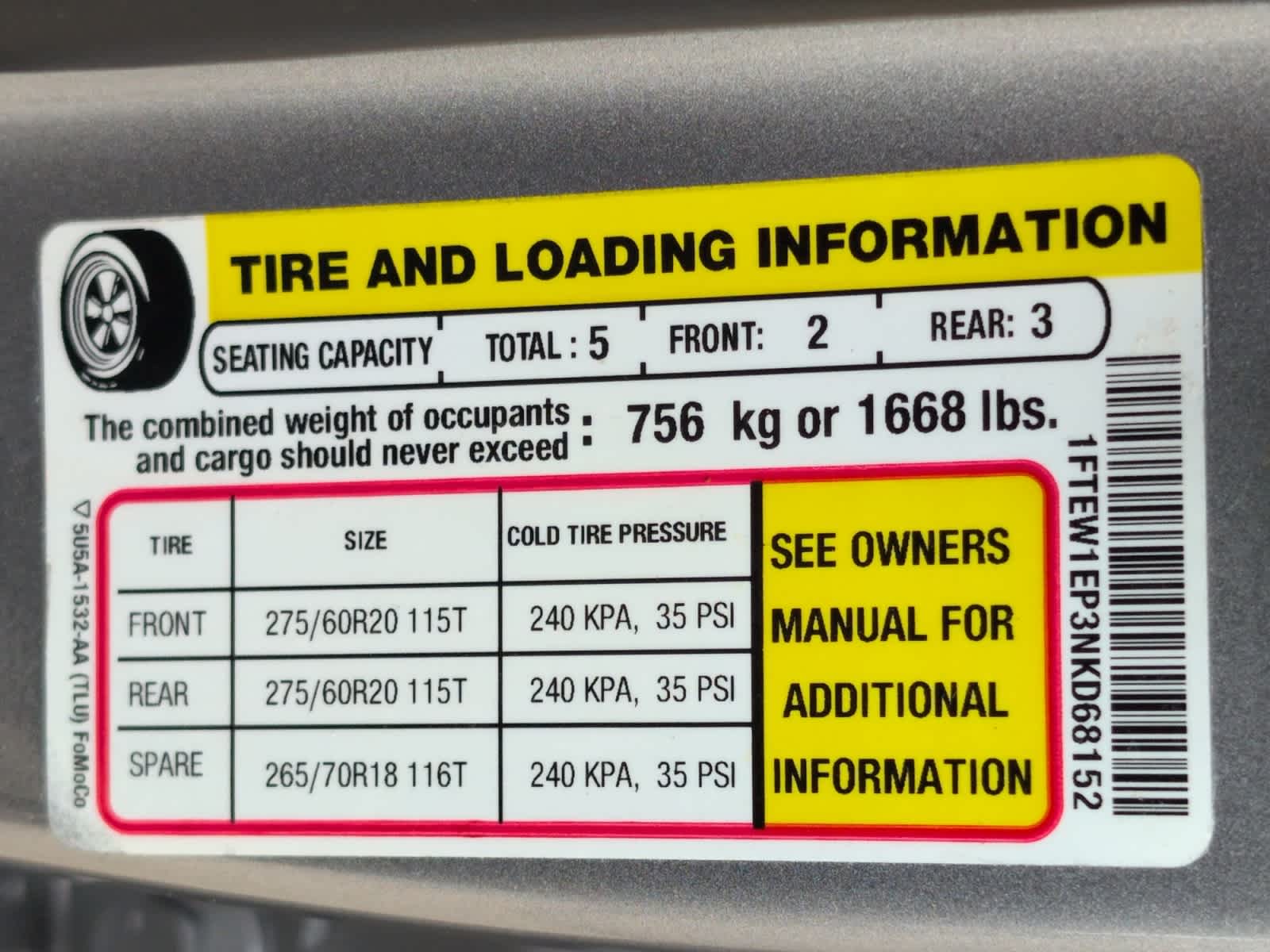 used 2022 Ford F-150 car, priced at $36,998