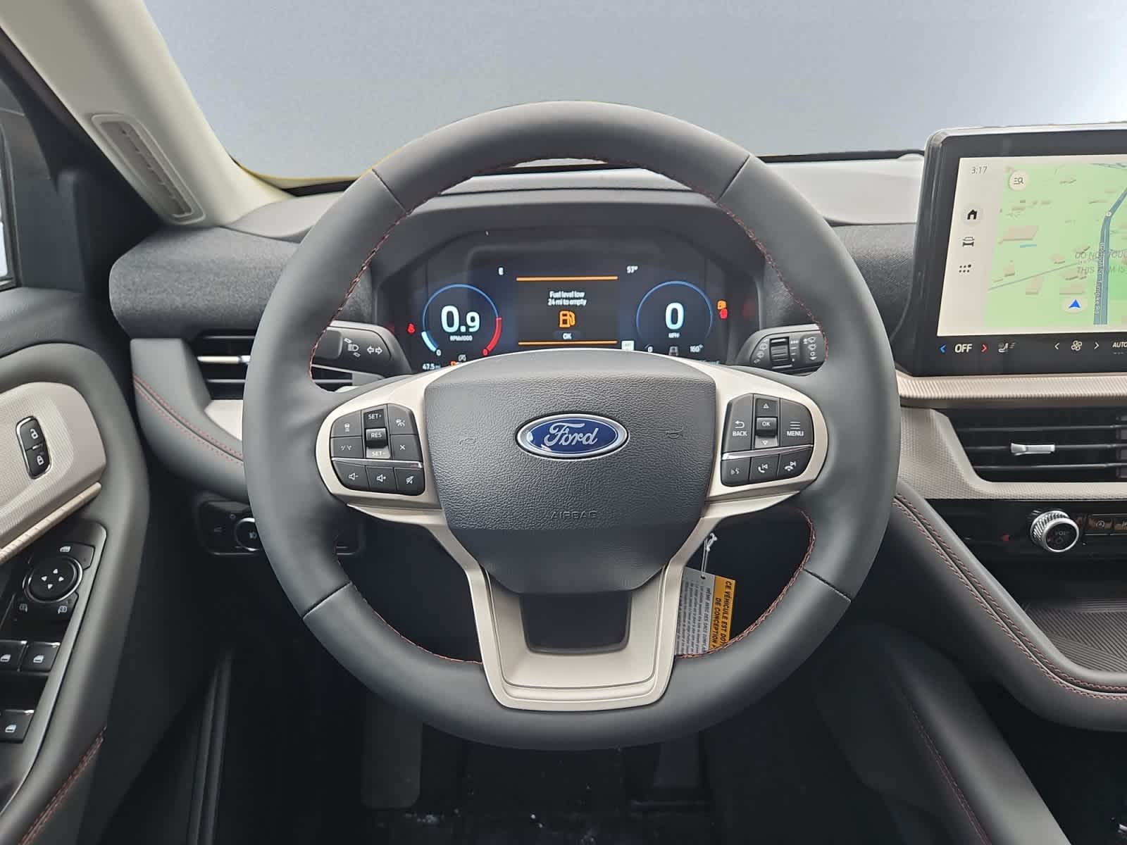 new 2025 Ford Explorer car, priced at $50,420