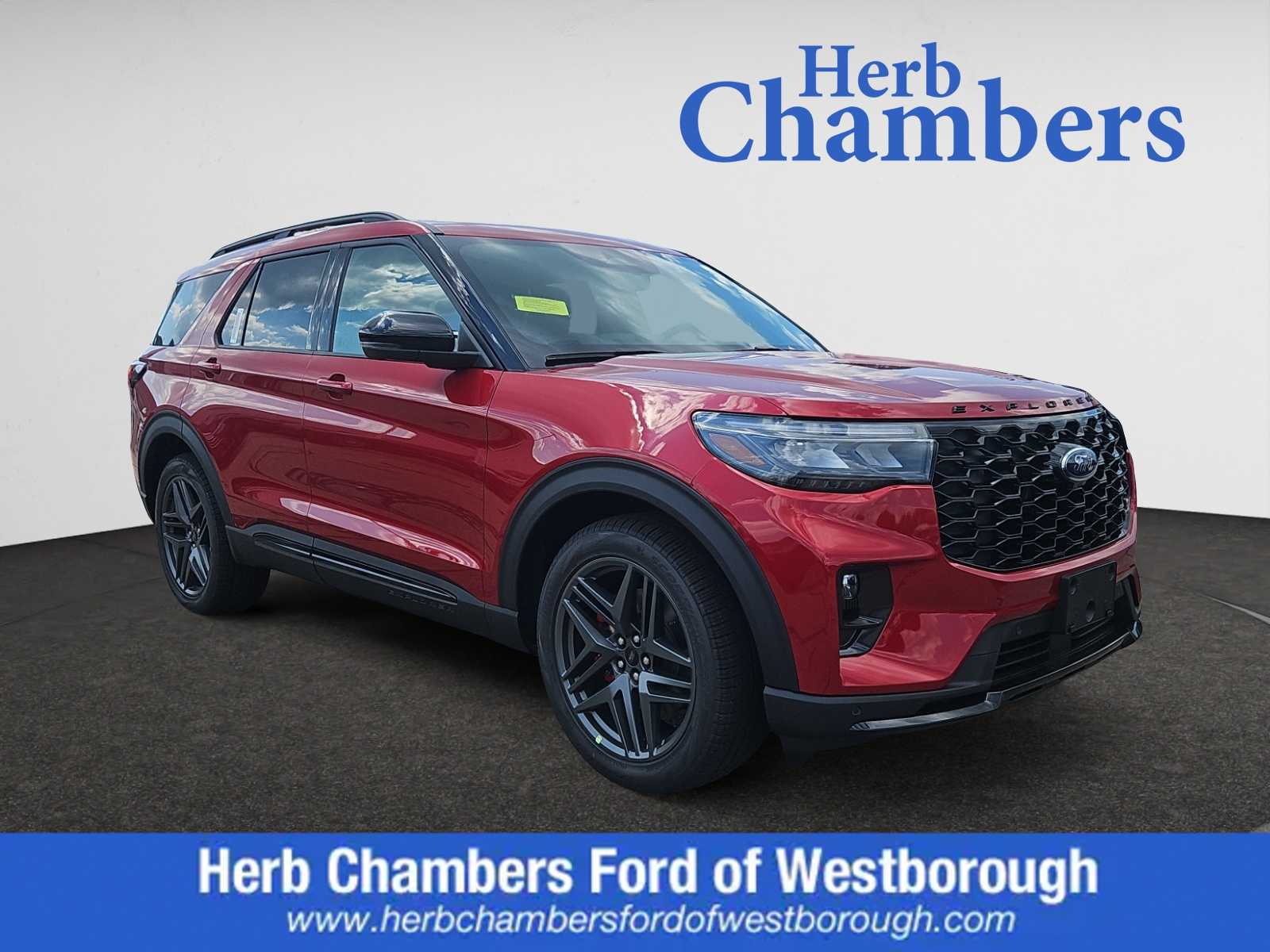 new 2025 Ford Explorer car, priced at $62,155