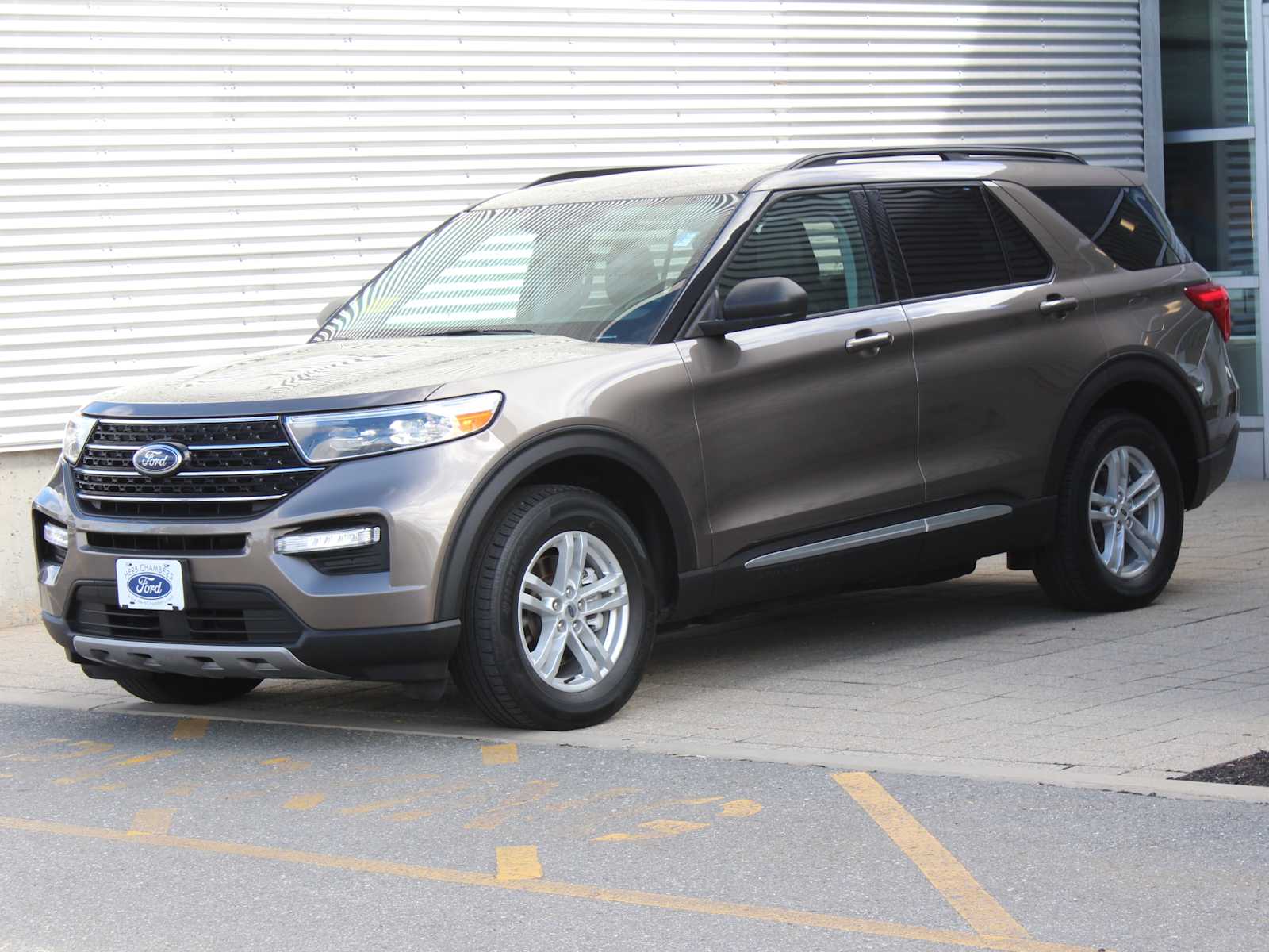 used 2021 Ford Explorer car, priced at $31,998