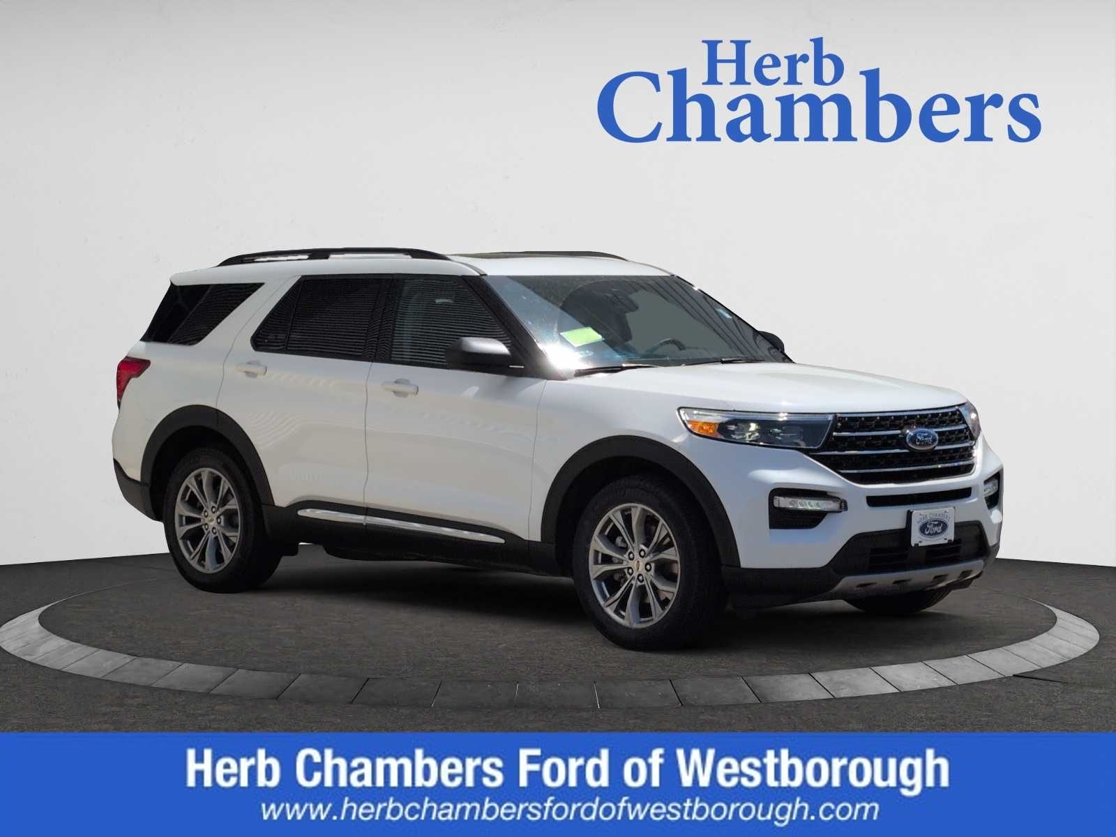 used 2021 Ford Explorer car, priced at $31,998