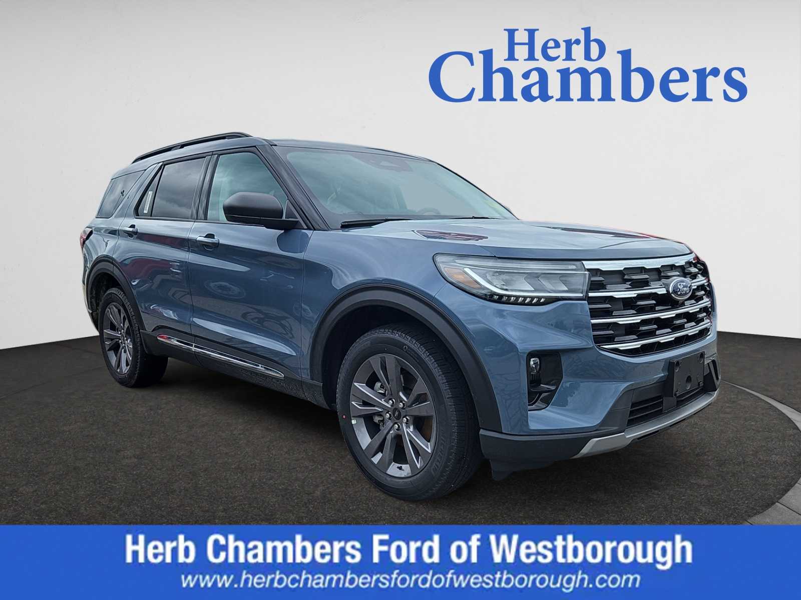 new 2025 Ford Explorer car, priced at $50,555