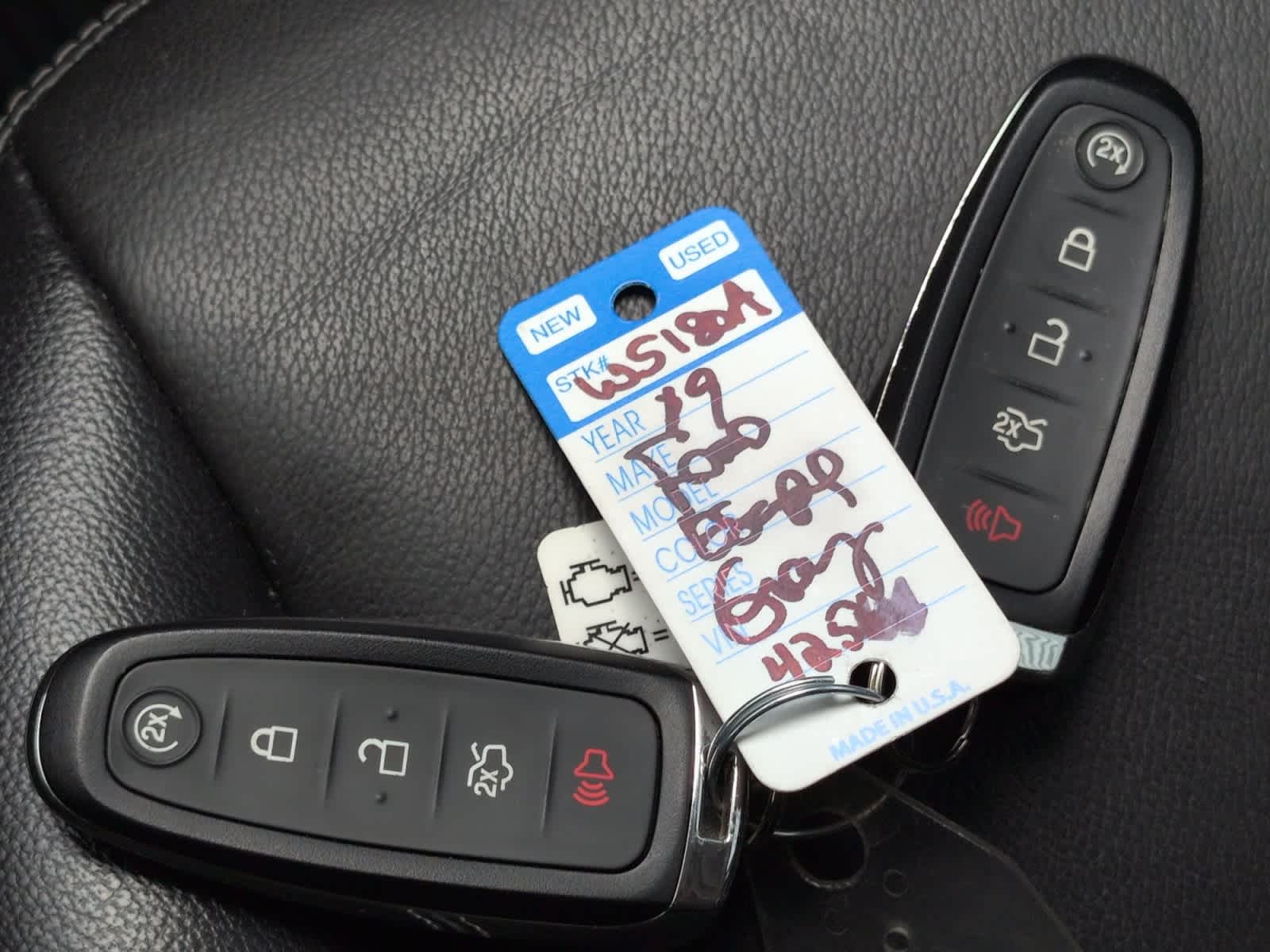 used 2019 Ford Escape car, priced at $20,998