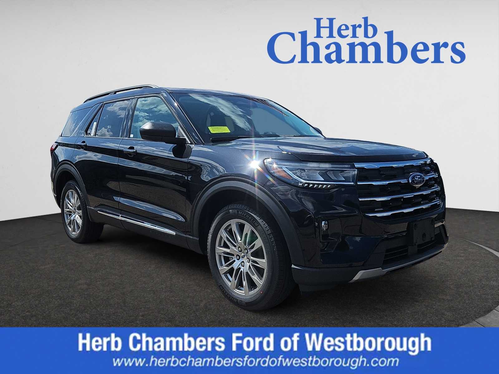 new 2025 Ford Explorer car, priced at $50,735