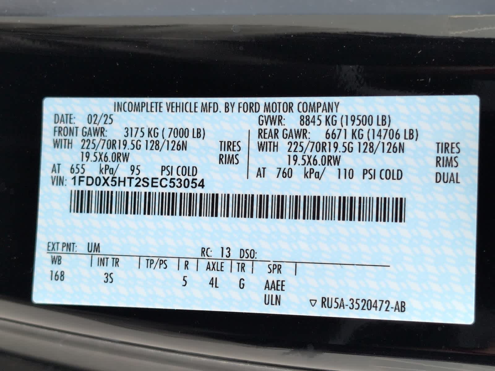 new 2025 Ford Super Duty F-550 DRW car, priced at $83,775
