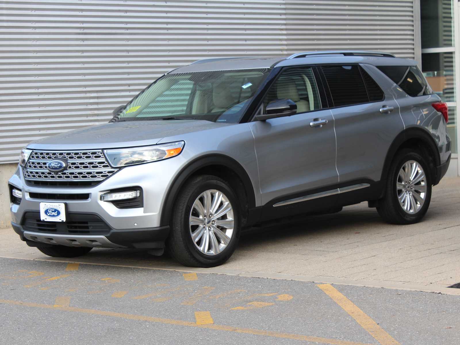 used 2021 Ford Explorer car, priced at $35,998