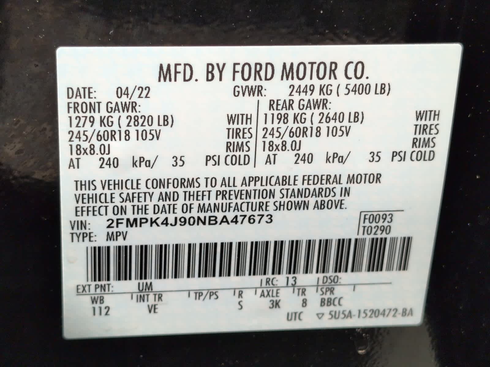 used 2022 Ford Edge car, priced at $26,998
