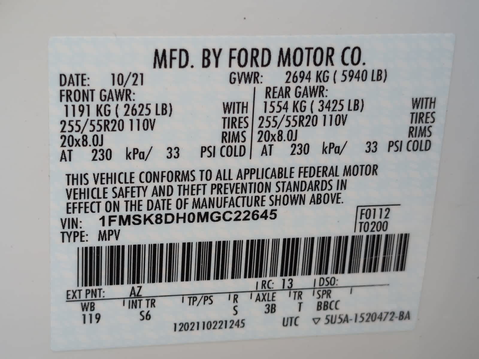 used 2021 Ford Explorer car, priced at $31,998