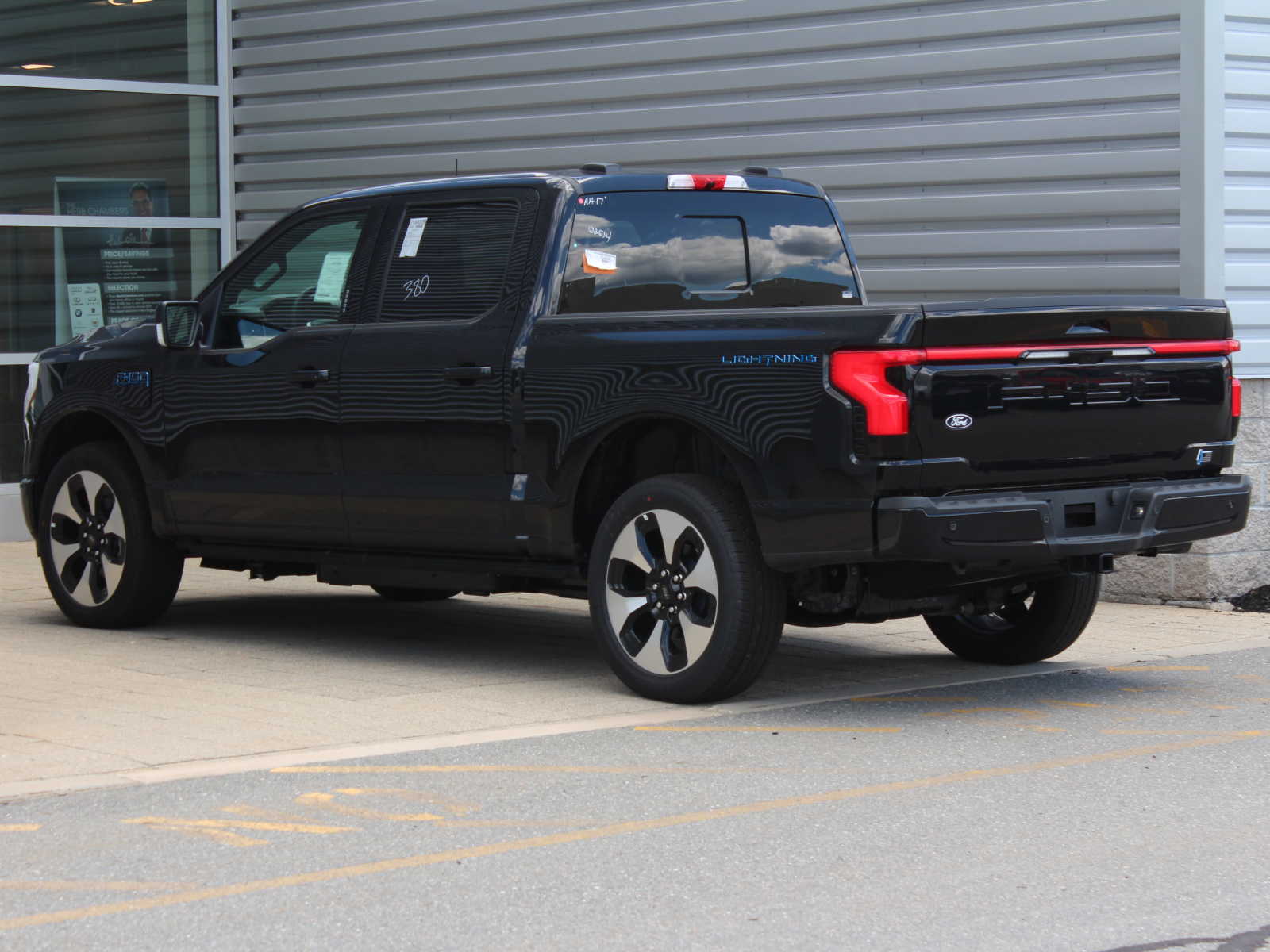 new 2024 Ford F-150 Lightning car, priced at $90,040